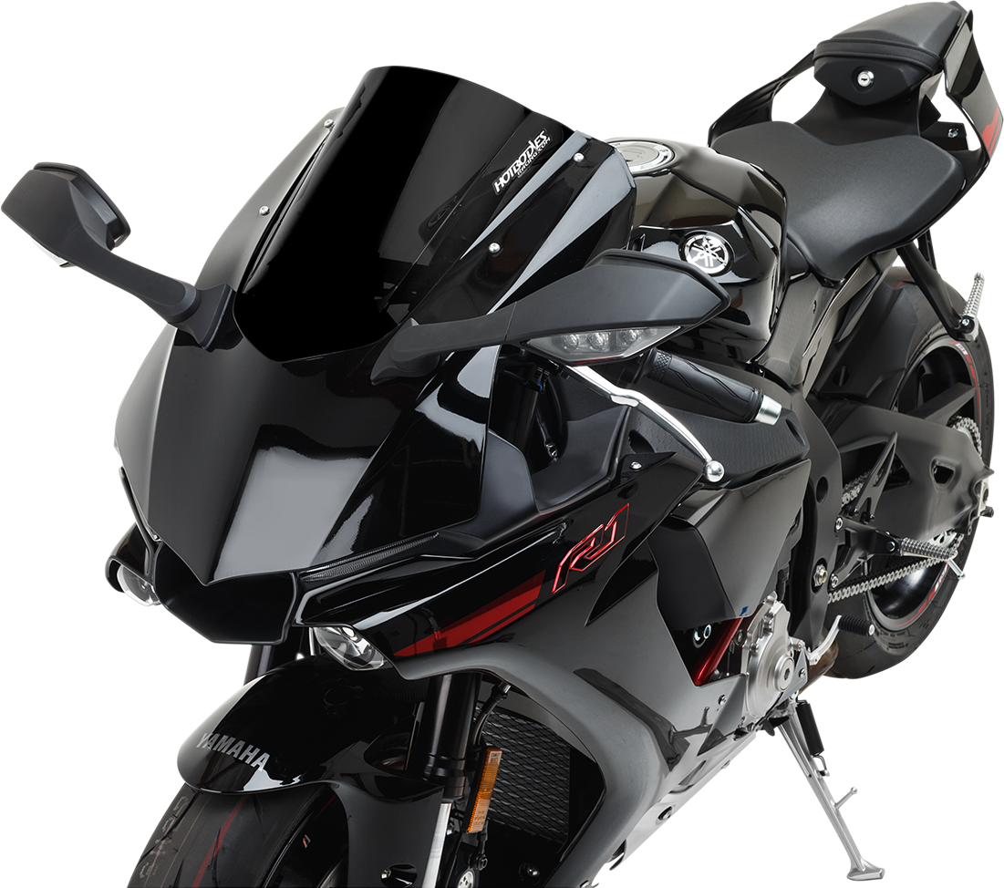 Grand Prix Windscreen - Black - Yamaha