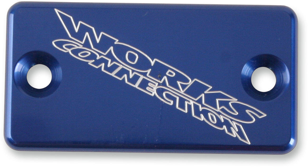 Blue Billet Brake Cover