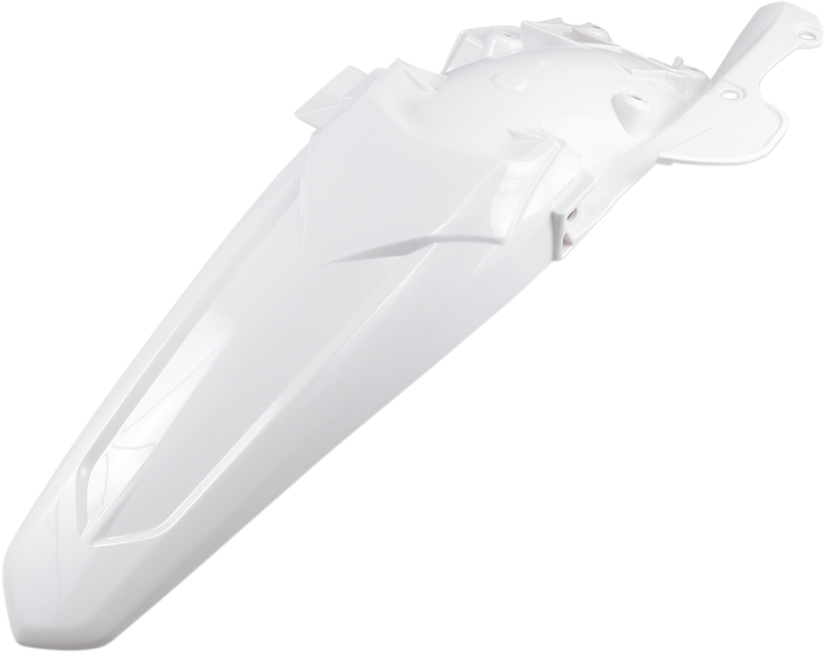 Powerflow Rear Fender - White - YZF
