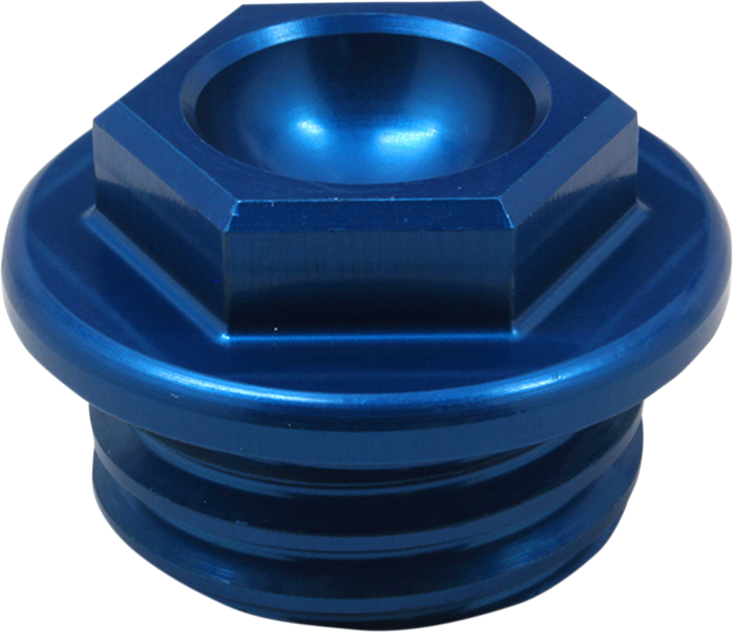 Oil Fill Plug - Blue