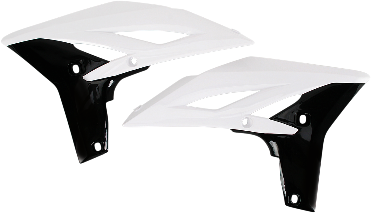 Radiator Shrouds - YZ 250F - White