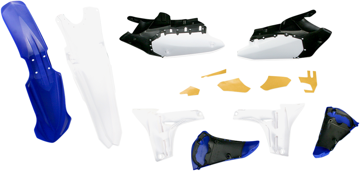 Standard Replacement Body Kit - OE Blue/White - YZ450F