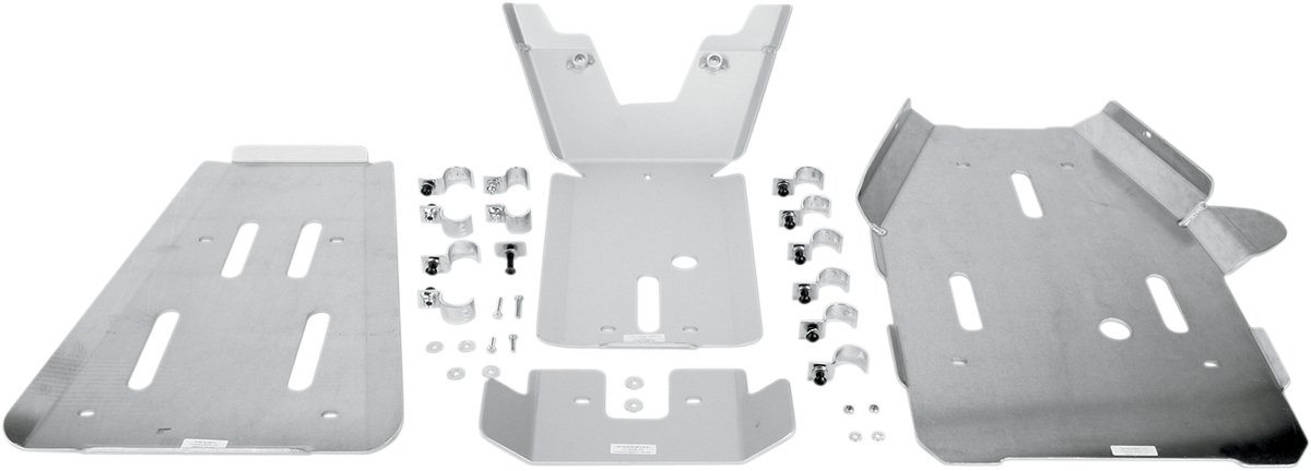 Full Skid Plate - 3-Piece - Grizzly