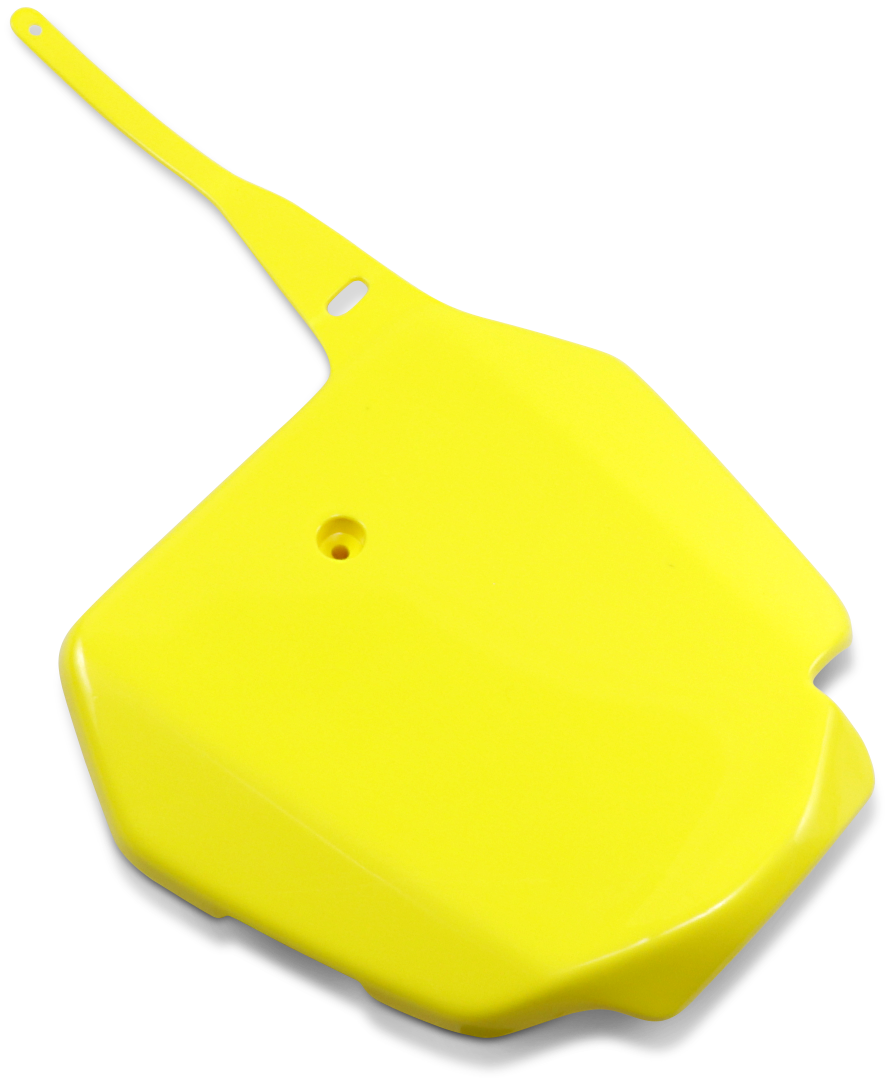 Front Number Plate - Yellow - Suzuki