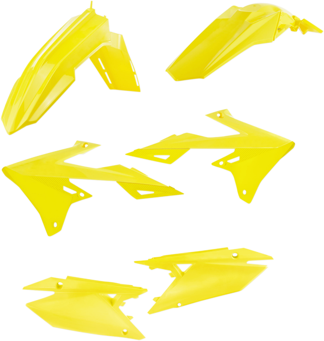 Standard Replacement Body Kit - '02 RM Yellow - RM450