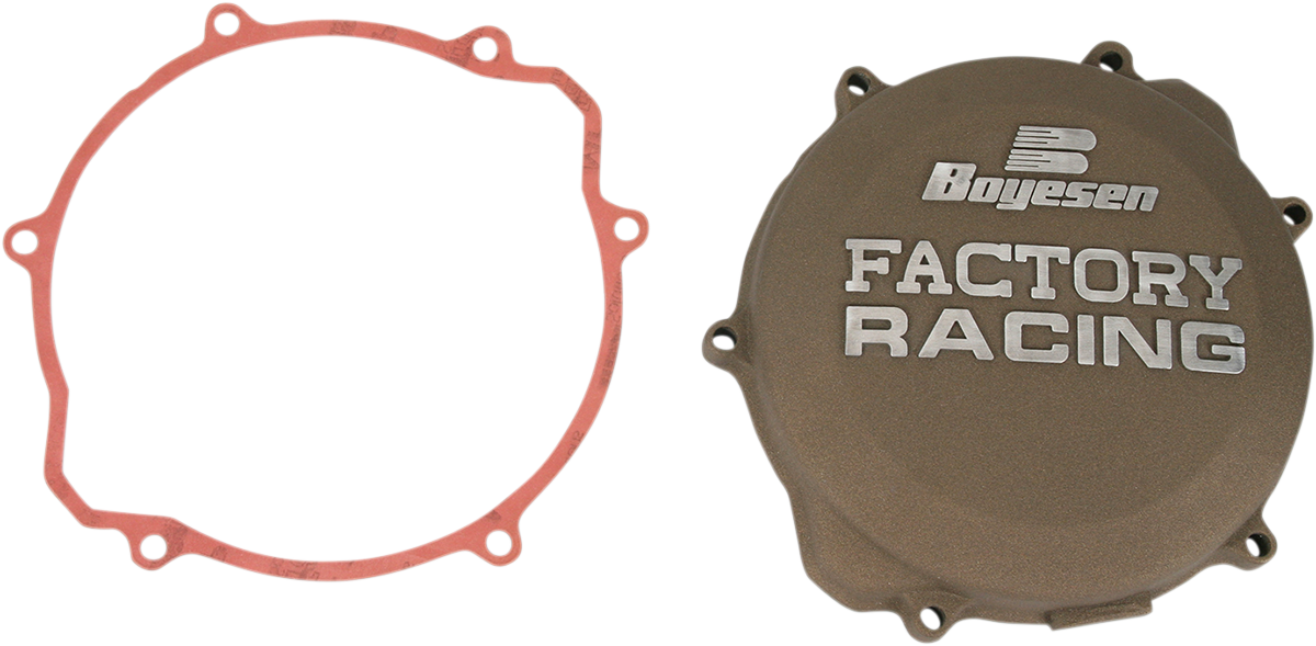 Clutch Cover - Gold - YZ250