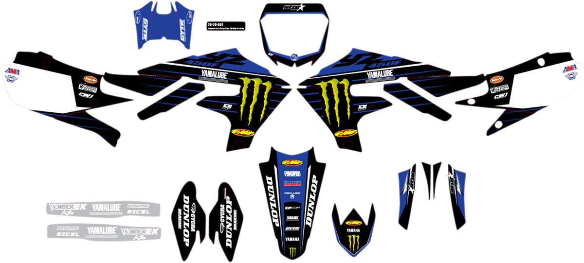 Graphic Kit - '21 Factory - Yamaha