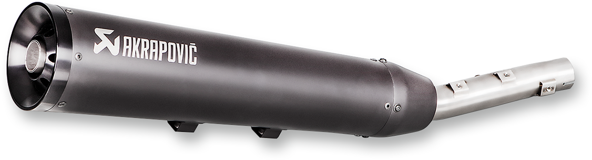 Muffler - Black - Stainless Steel