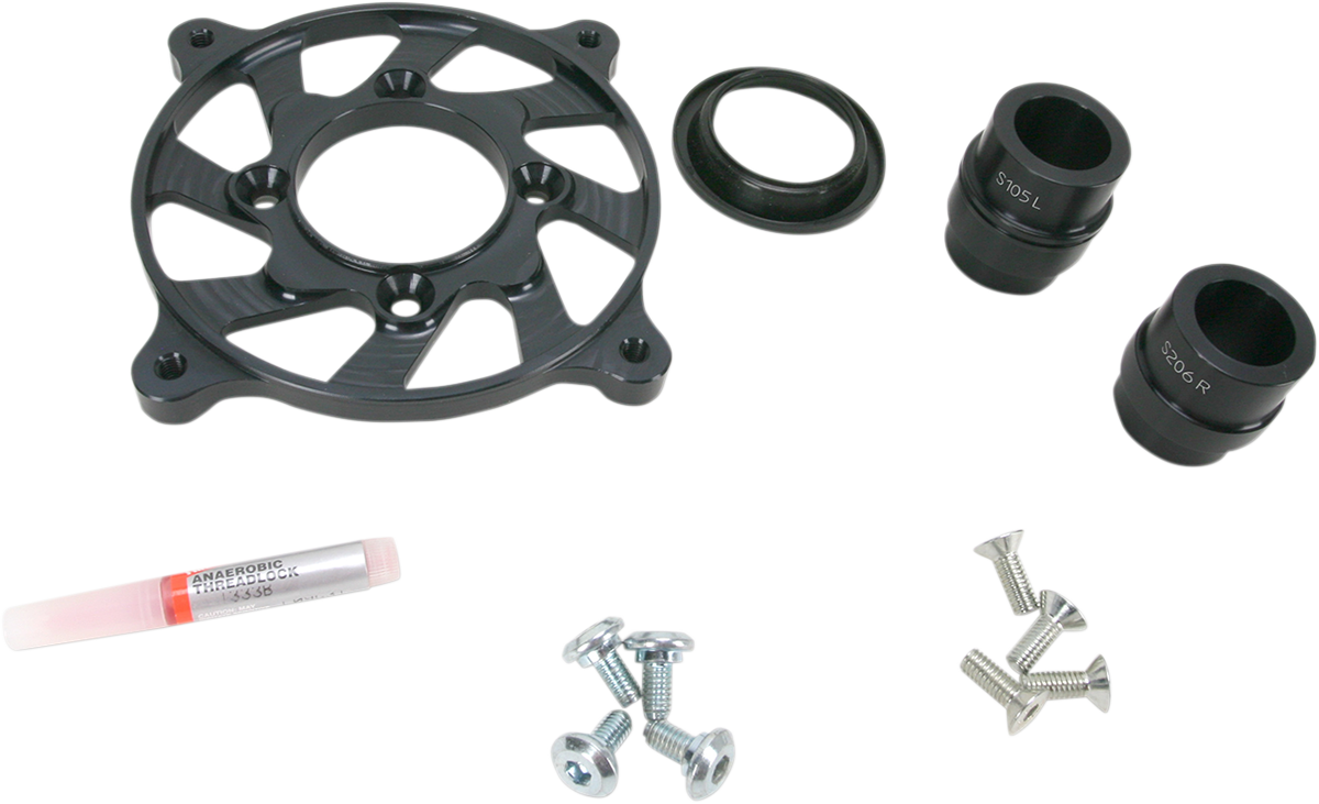 Carrier Ring Set - Front - Black