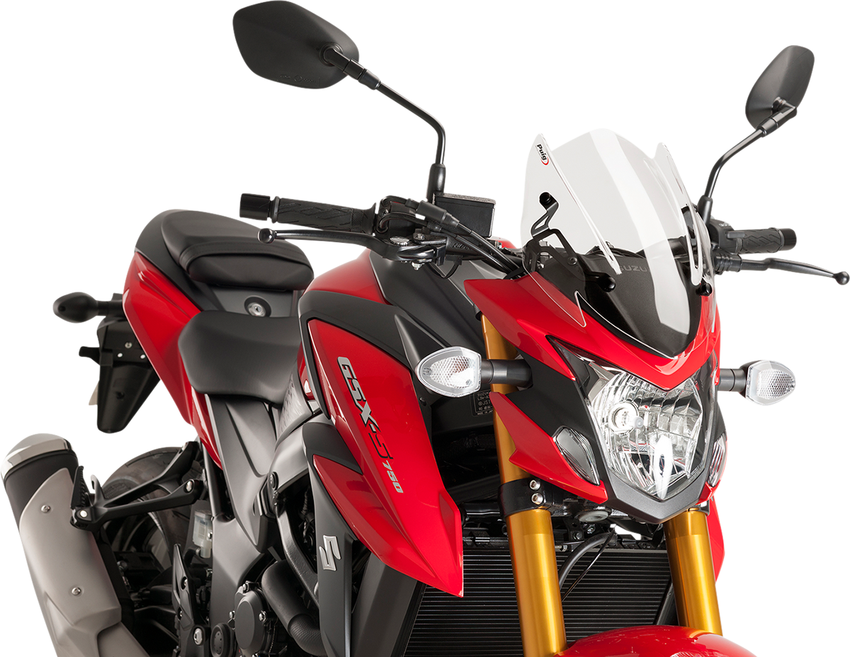 Naked Sport Windscreen - Clear - Suzuki