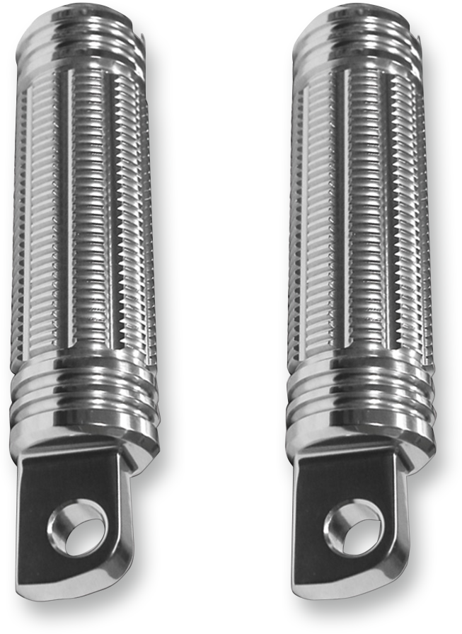 Stash Footpegs - Clear Anodized