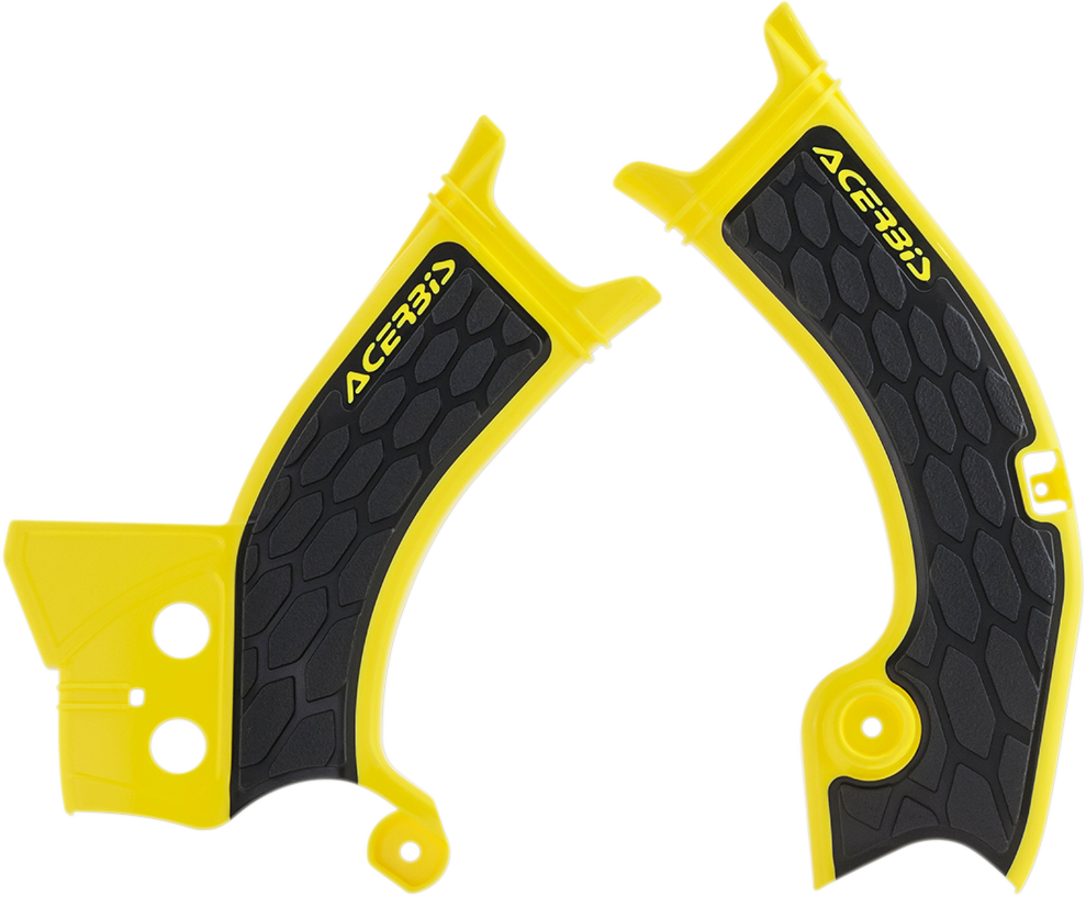 X-Grip Frame Guards - Yellow/Black - RM-Z