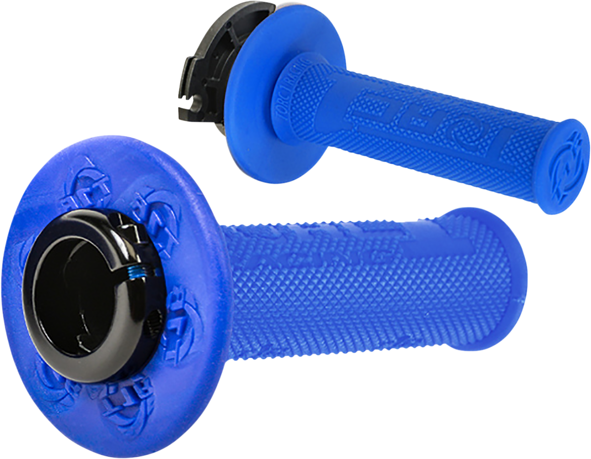 Defy Lock-On Grips - Blue