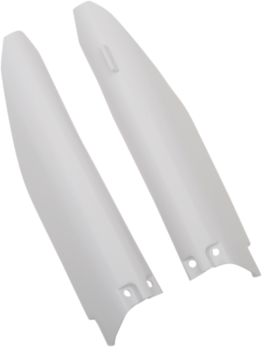 Lower Fork Covers - White
