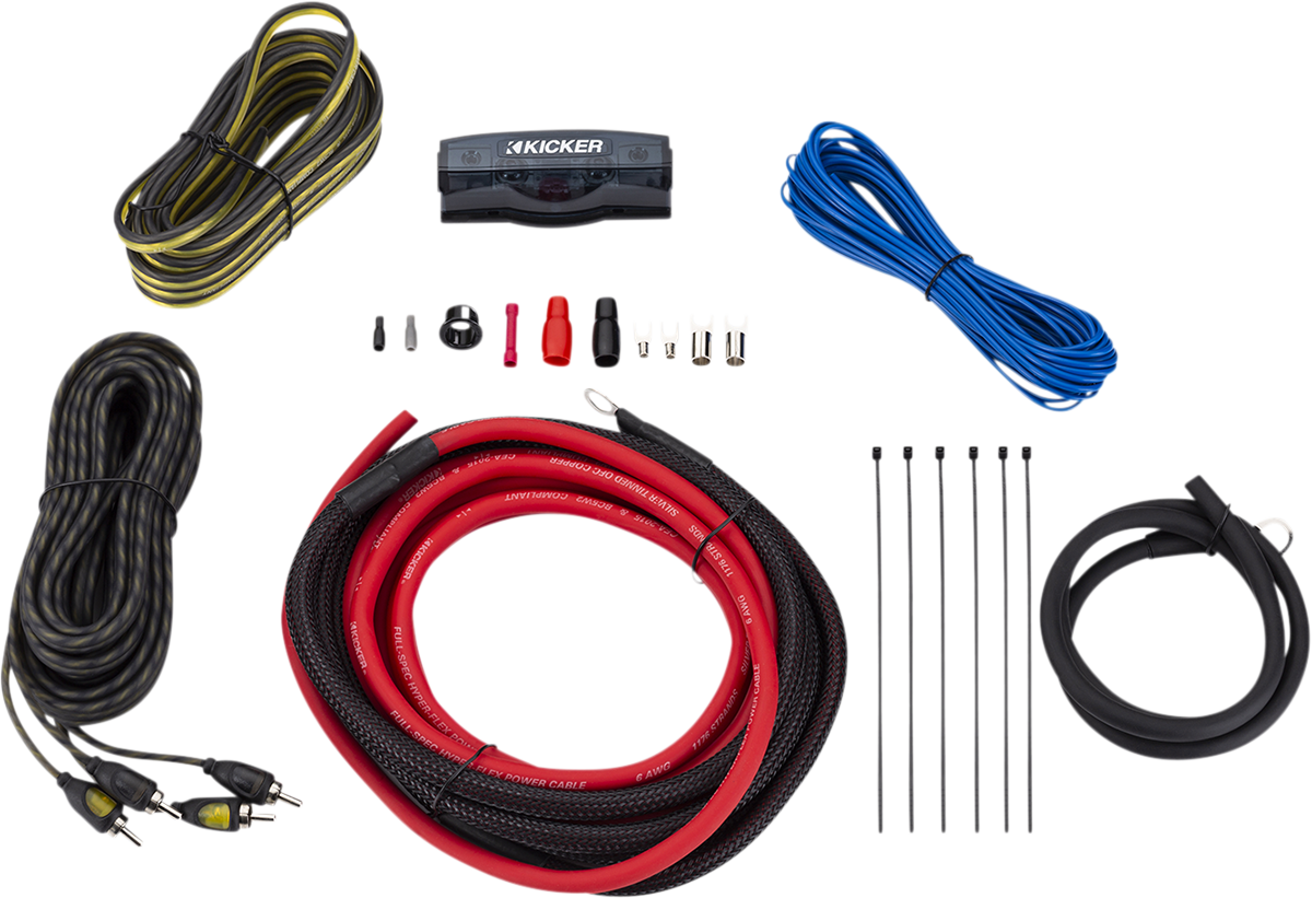 Amplifier Install Kit w/ 6-Gauge Wire