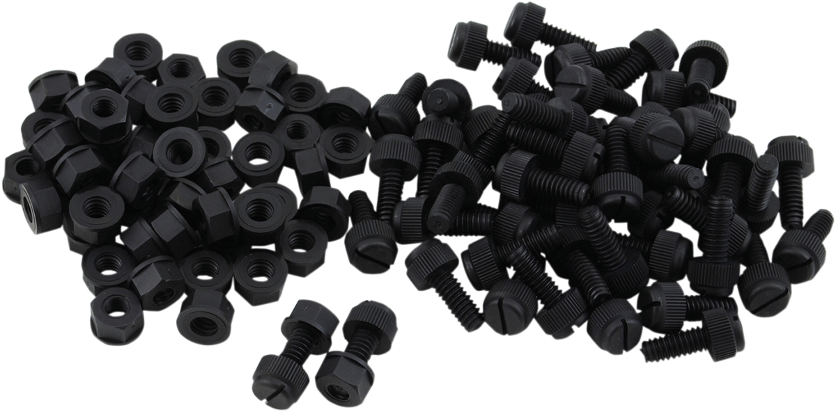 Nylon License Plate Fastener Kit