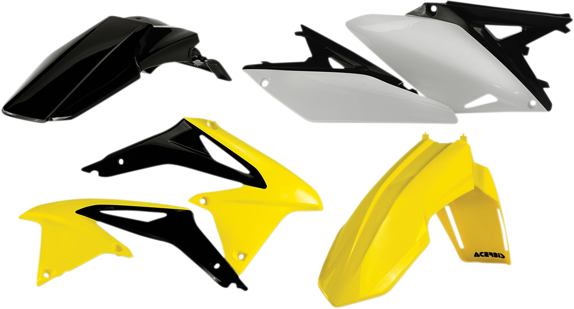 Standard Replacement Body Kit - OE Yellow/Black/White - RMZ250