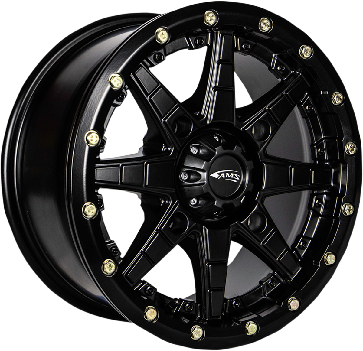 Wheel - Black - 15X7 - 4/110 - 5+2