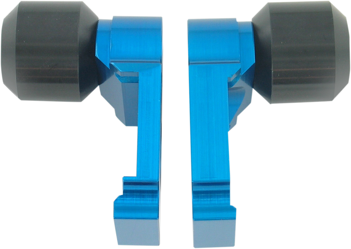 Axle Block Sliders - Suzuki - Blue