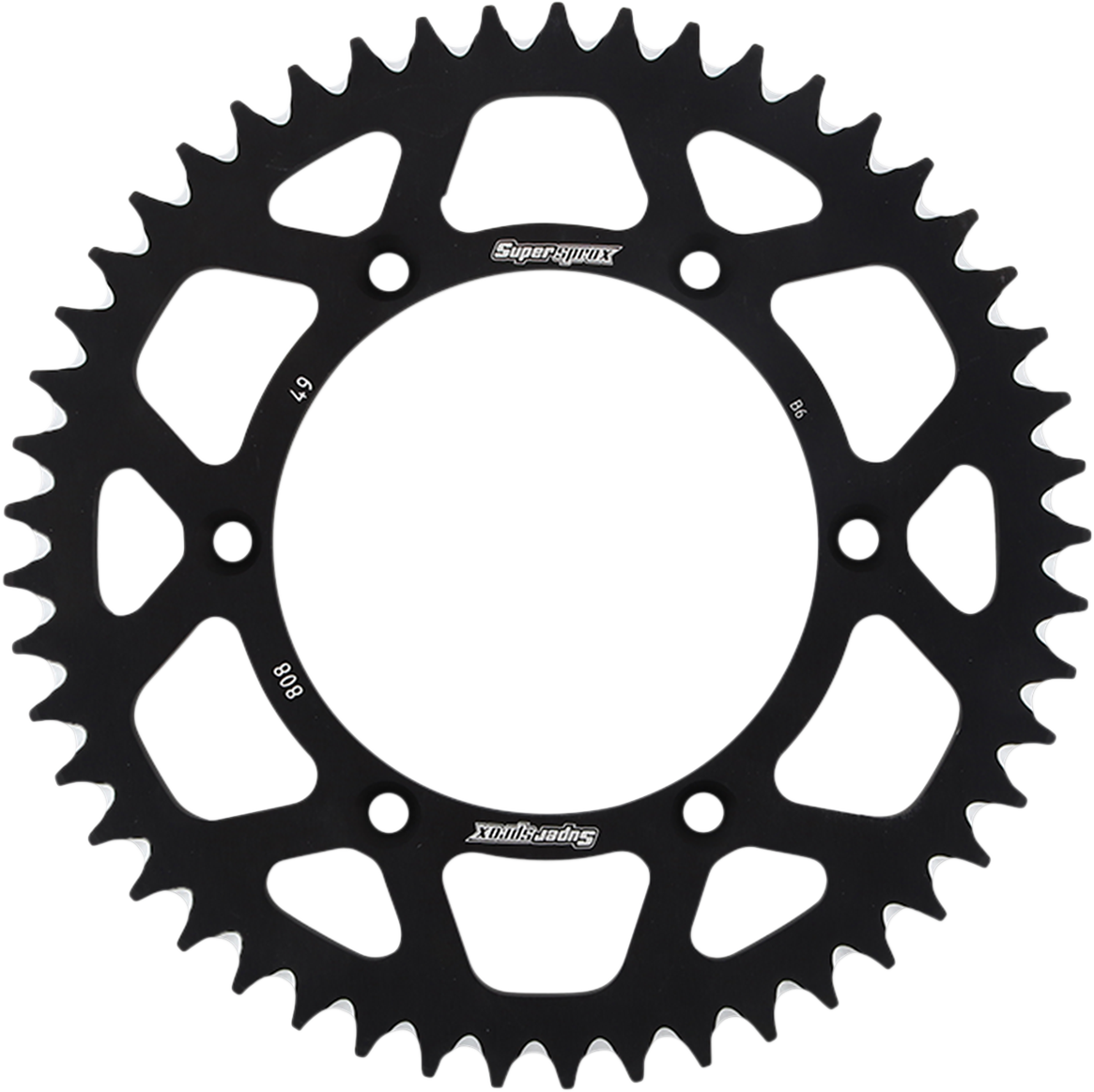Rear Sprocket - Black - Kawasaki - 49-Tooth