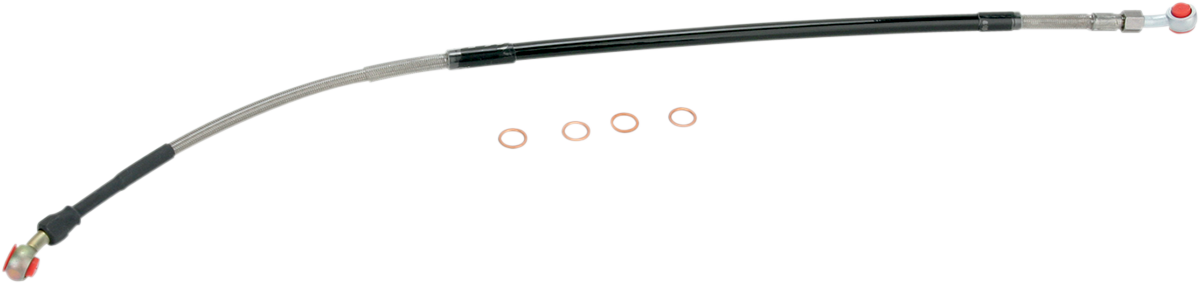 Brake Line - Rear - Stainless Steel - DR-Z 400 SM