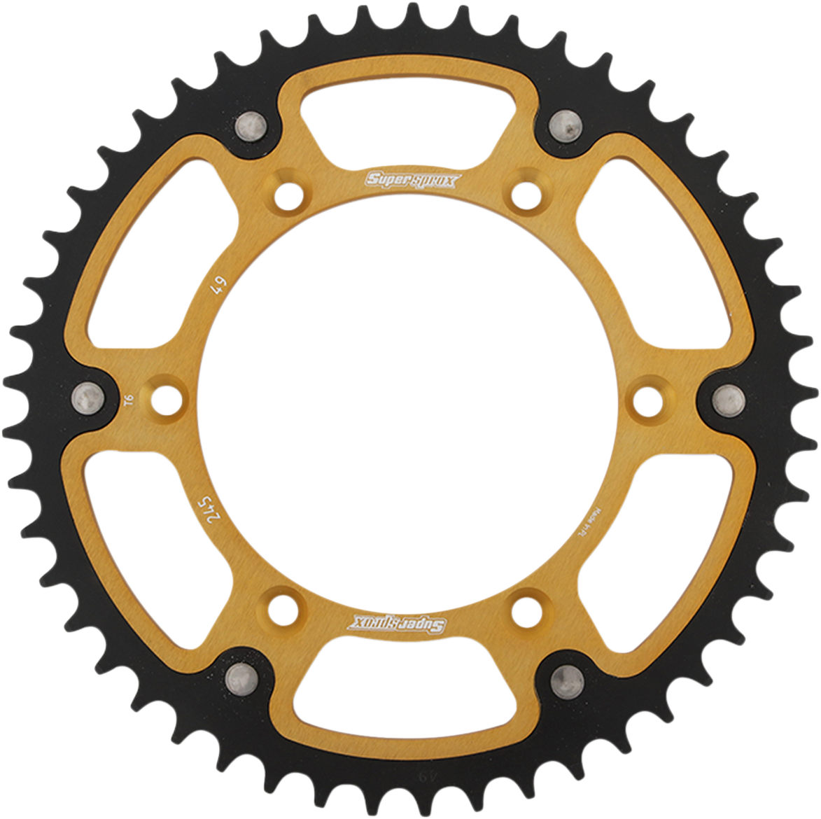 Stealth Rear Sprocket - 49-Tooth - Gold - Yamaha