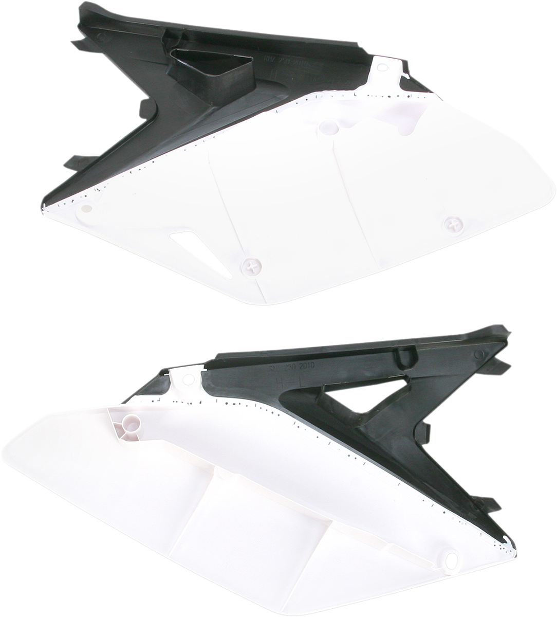 Side Panels - RMZ 250 - White/Black
