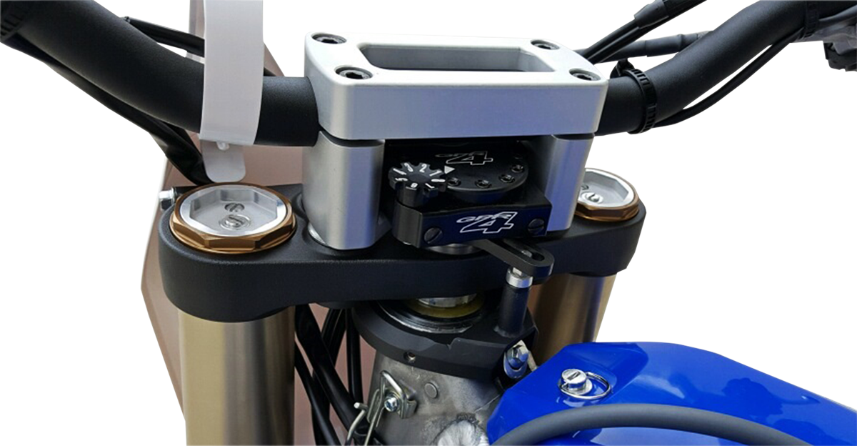 Steering Damper Kit - V4 - Black - '10-'13 YZ450F