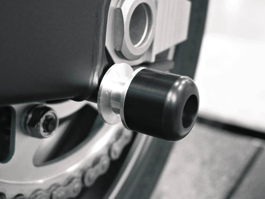 Swingarm Spool Slider - Black