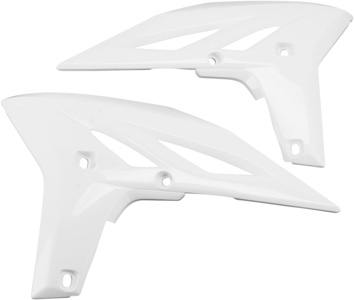 Radiator Shrouds - YZF 250 11 - White