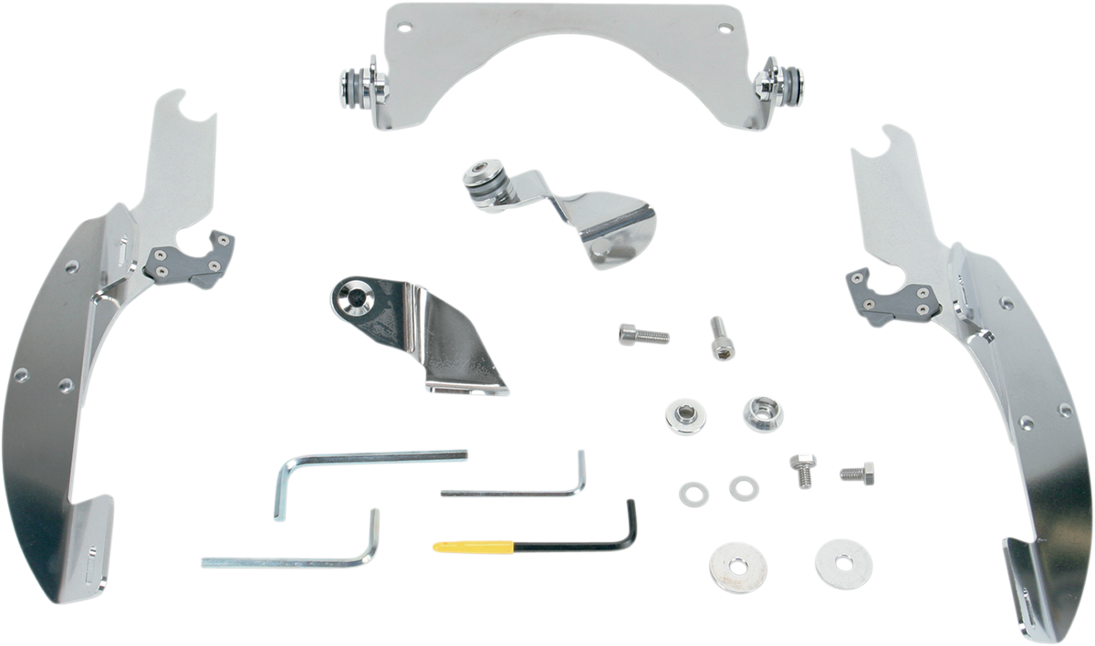 Batwing Trigger Lock Mounting Kit - C90/T - Polished