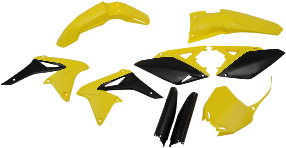 Full Replacement Body Kit - OE Yellow/Black - RMZ250