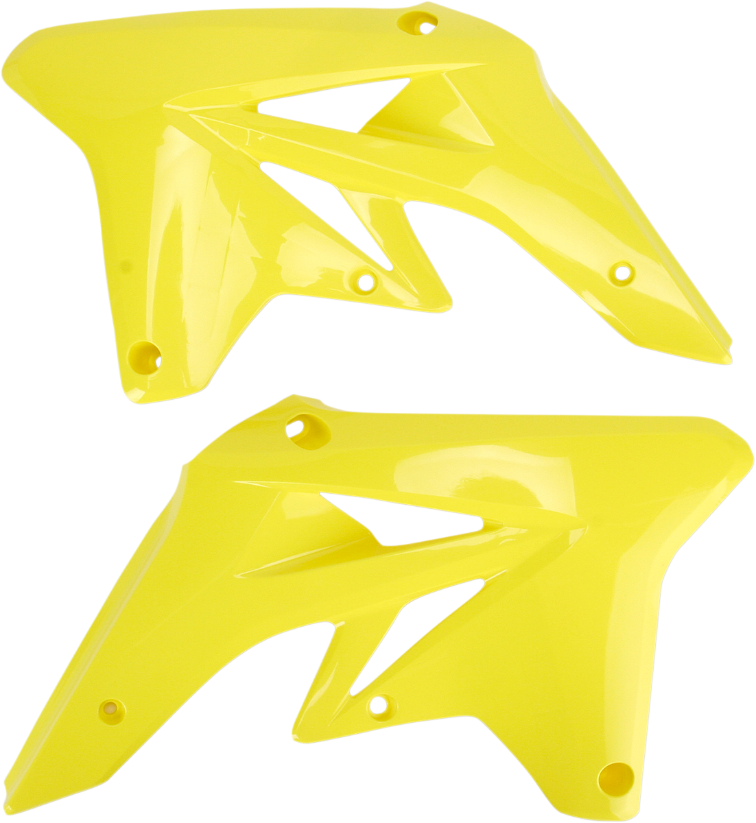 Radiator Shrouds - RMZ 250 - Yellow