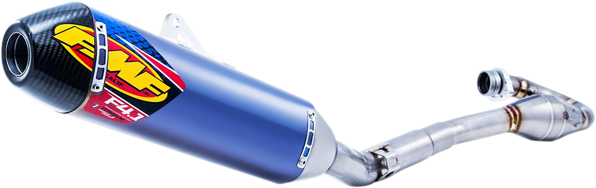 EXHAUST TI/CF4.1RCT RMZ45