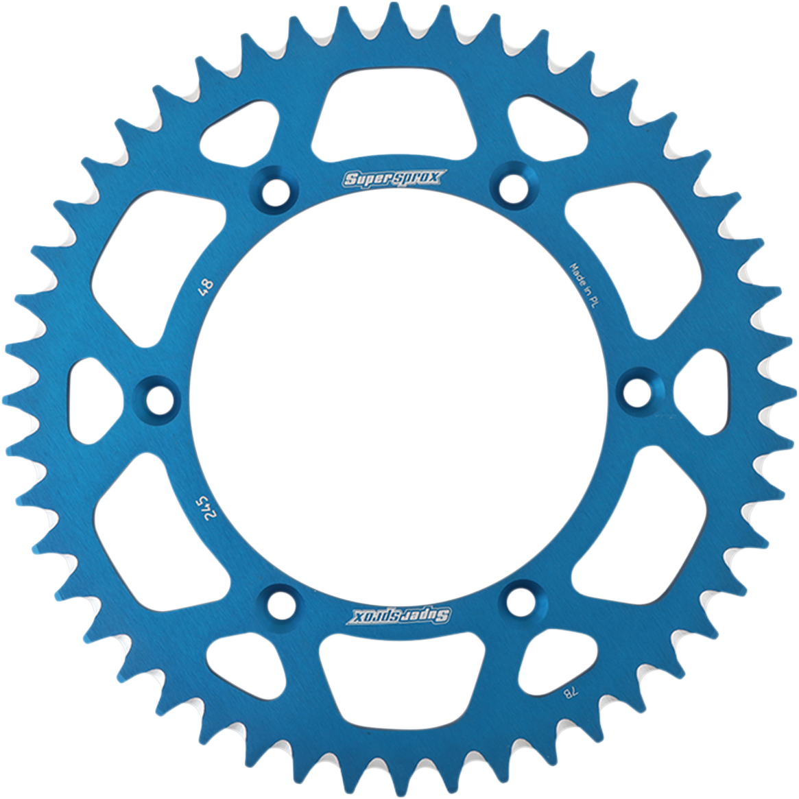 Rear Sprocket - Blue - Yamaha - 48-Tooth