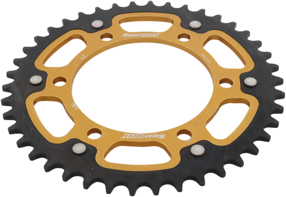 Stealth Rear Sprocket - 42-Tooth - Gold - KTM