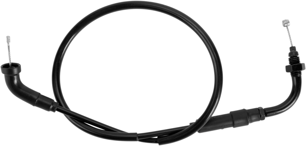 Black Vinyl Throttle Cable