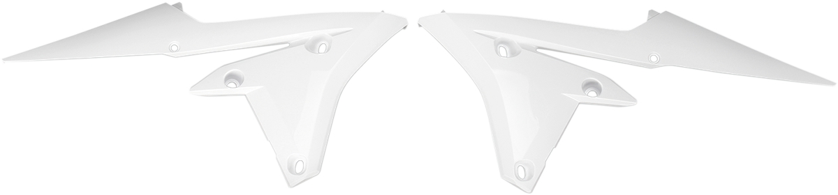 Radiator Shrouds - White - YZF