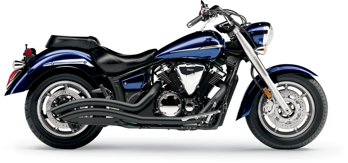 EXHAUST SPD SWPT BLK VS13