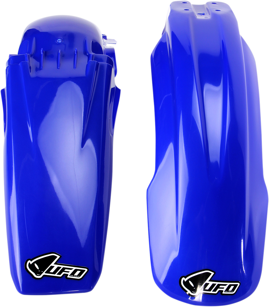 Front and Rear MX Fender Kit - Blue