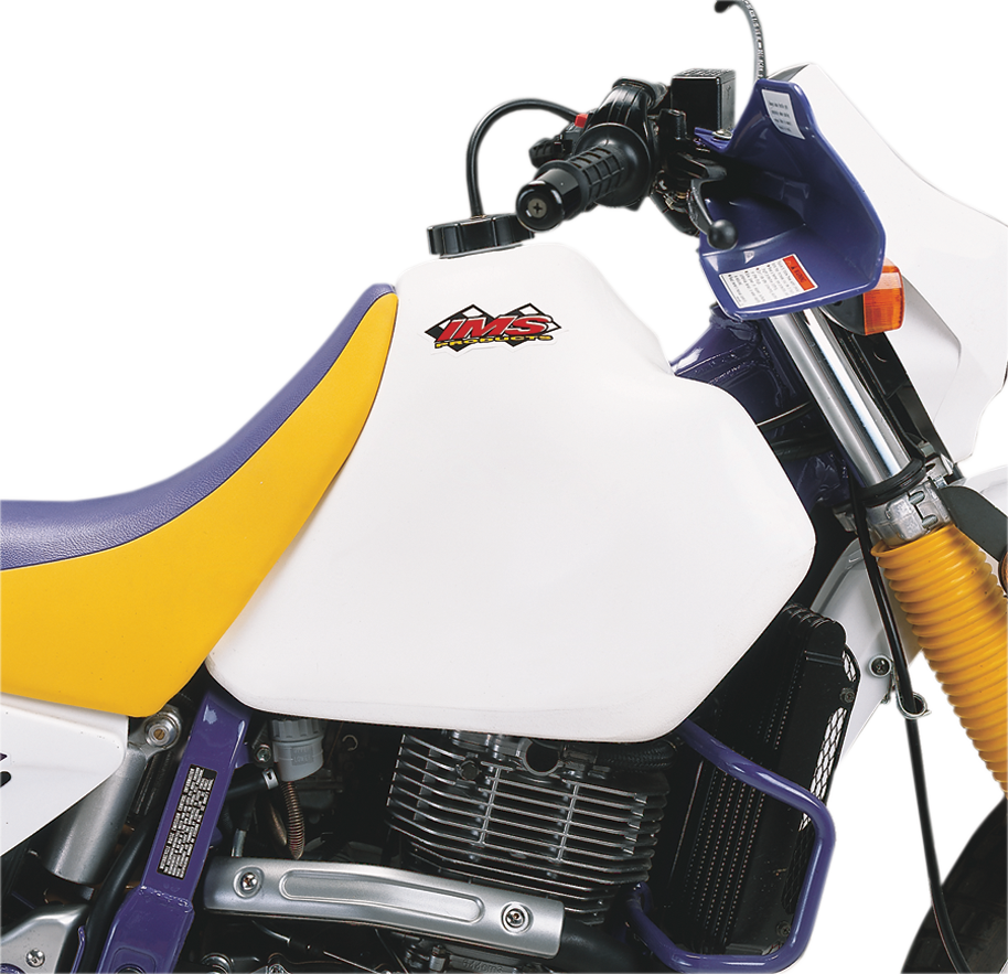 Gas Tank - White - 3.5 Gallon - Suzuki