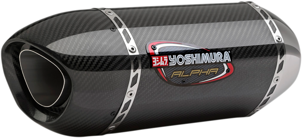 Alpha Signature Series Slip-On Muffler - Carbon Fiber - YZF-R1