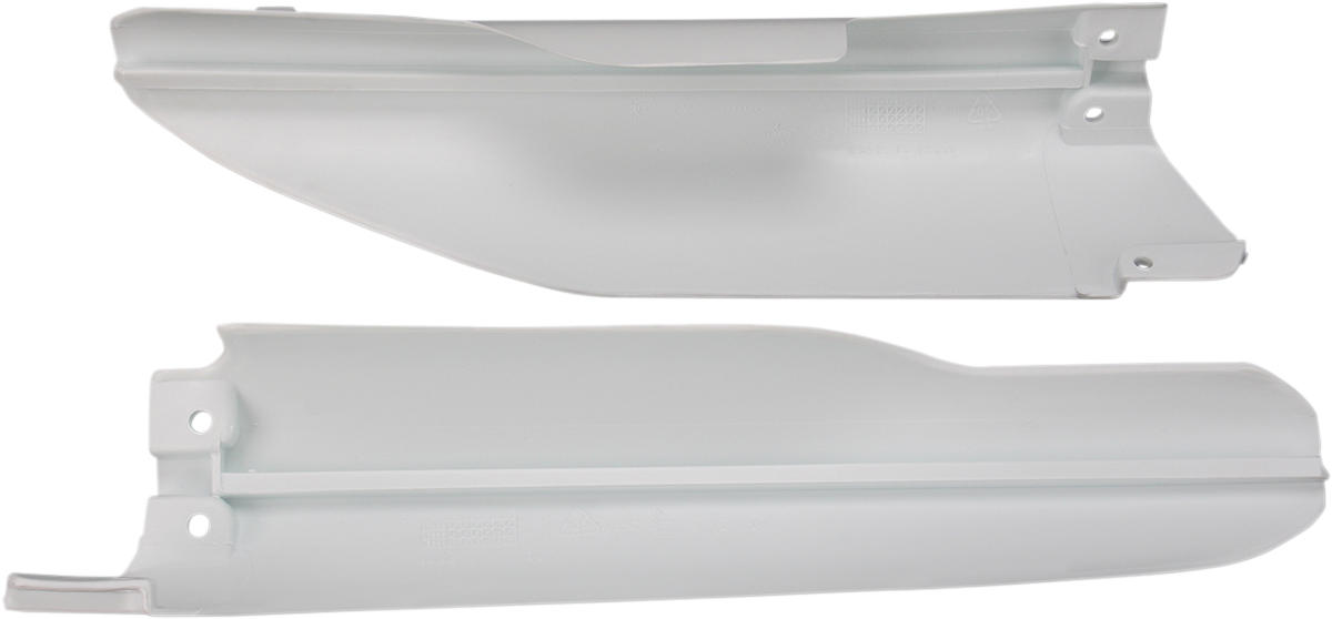Lower Fork Covers - White