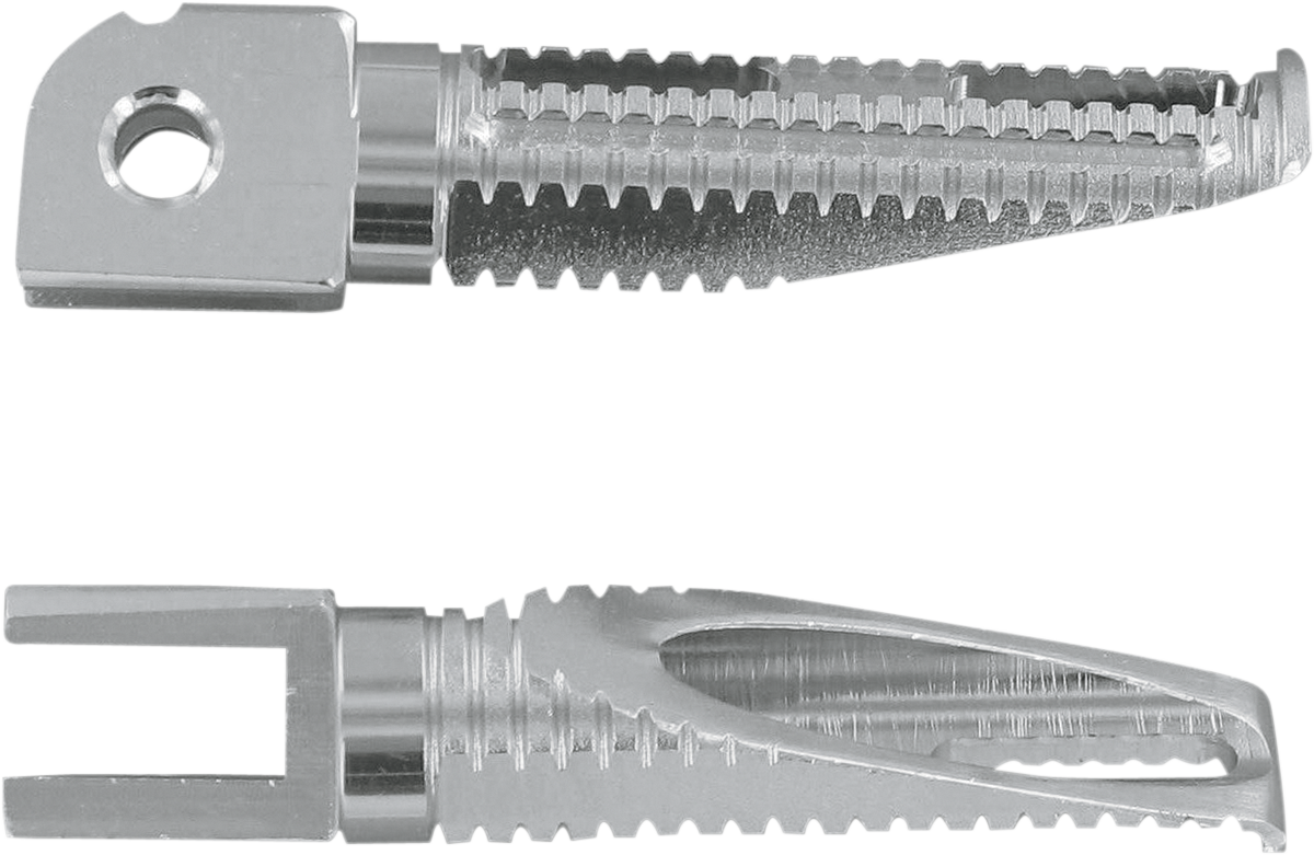 Footpegs - Silver - Suzuki