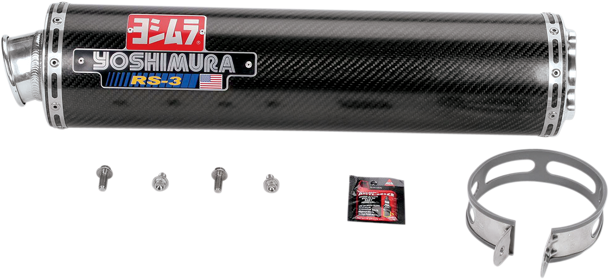 RS-3 Muffler - Carbon Fiber