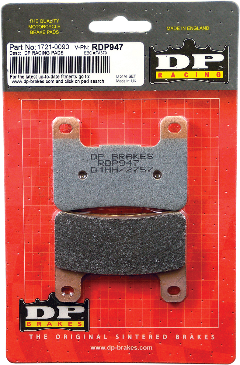 RDP Racing Brake Pads - Kawasaki/Suzuki