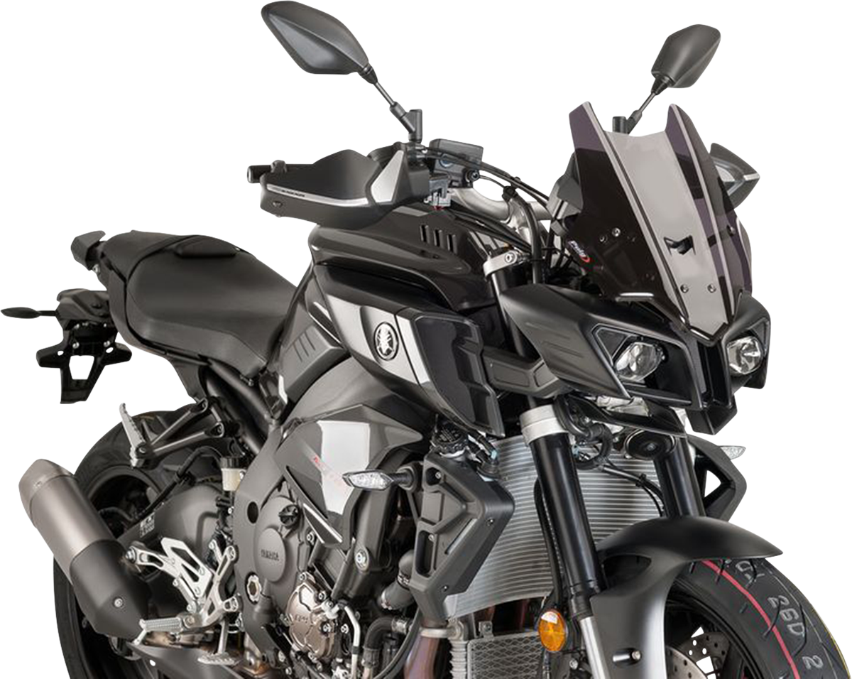 Race Windscreen - Dark Smoke - MT10