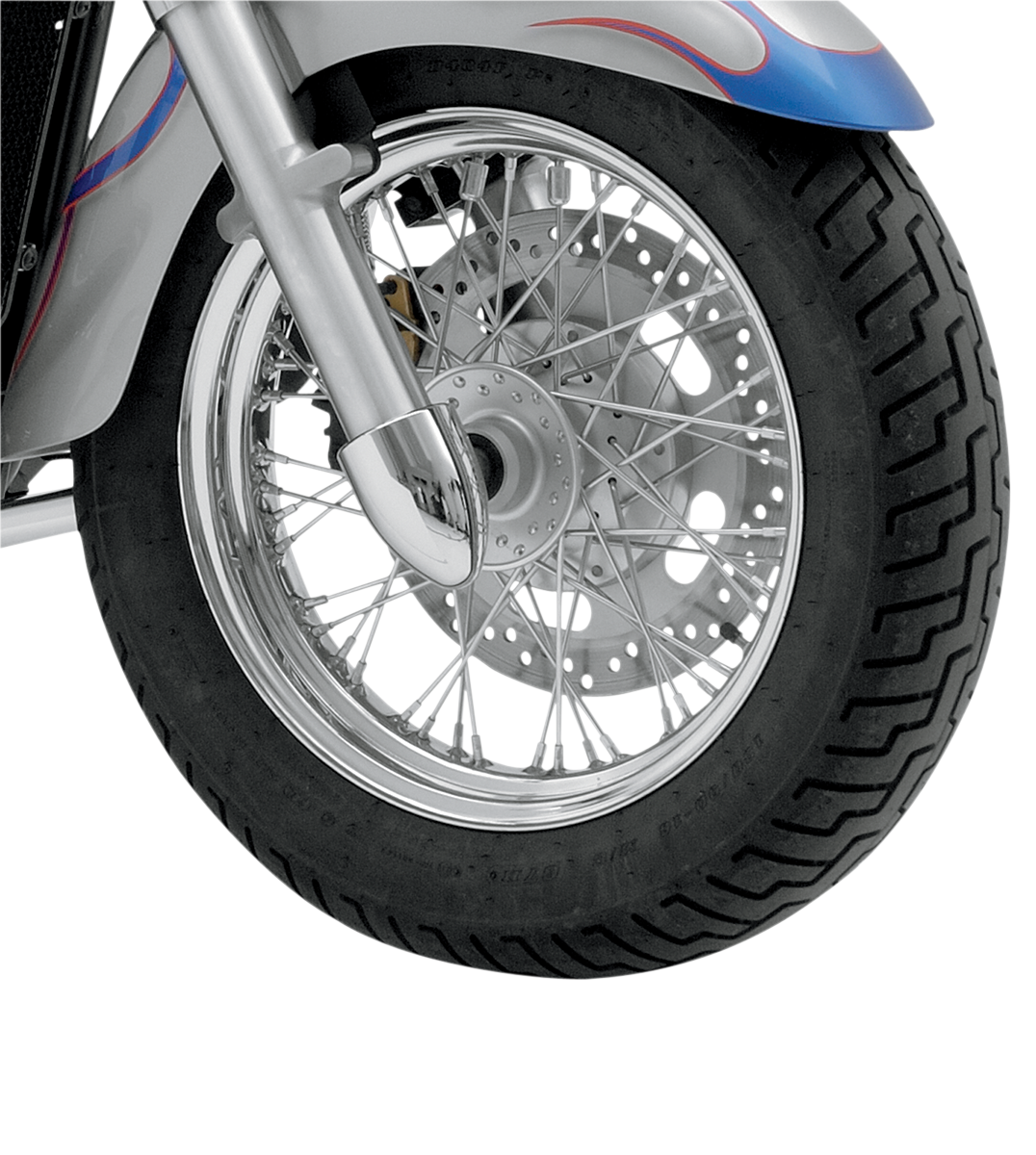 Fork Bullets/Axle Nut Covers - Chrome