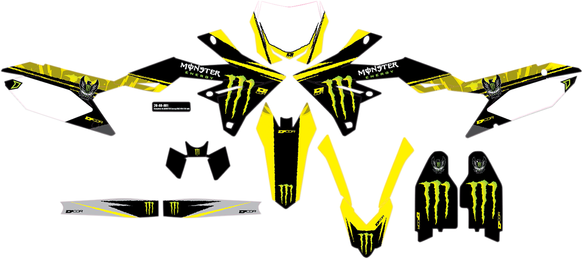 Graphic Kit - Monster - Suzuki