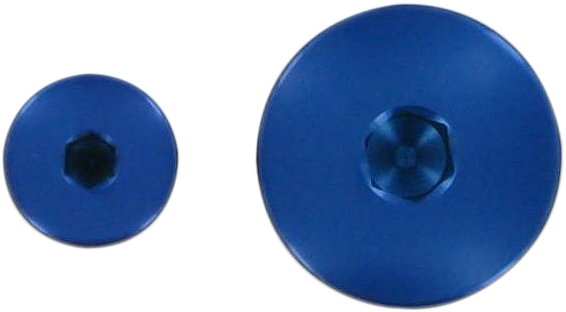 Engine Timing Plug - Blue - Yamaha